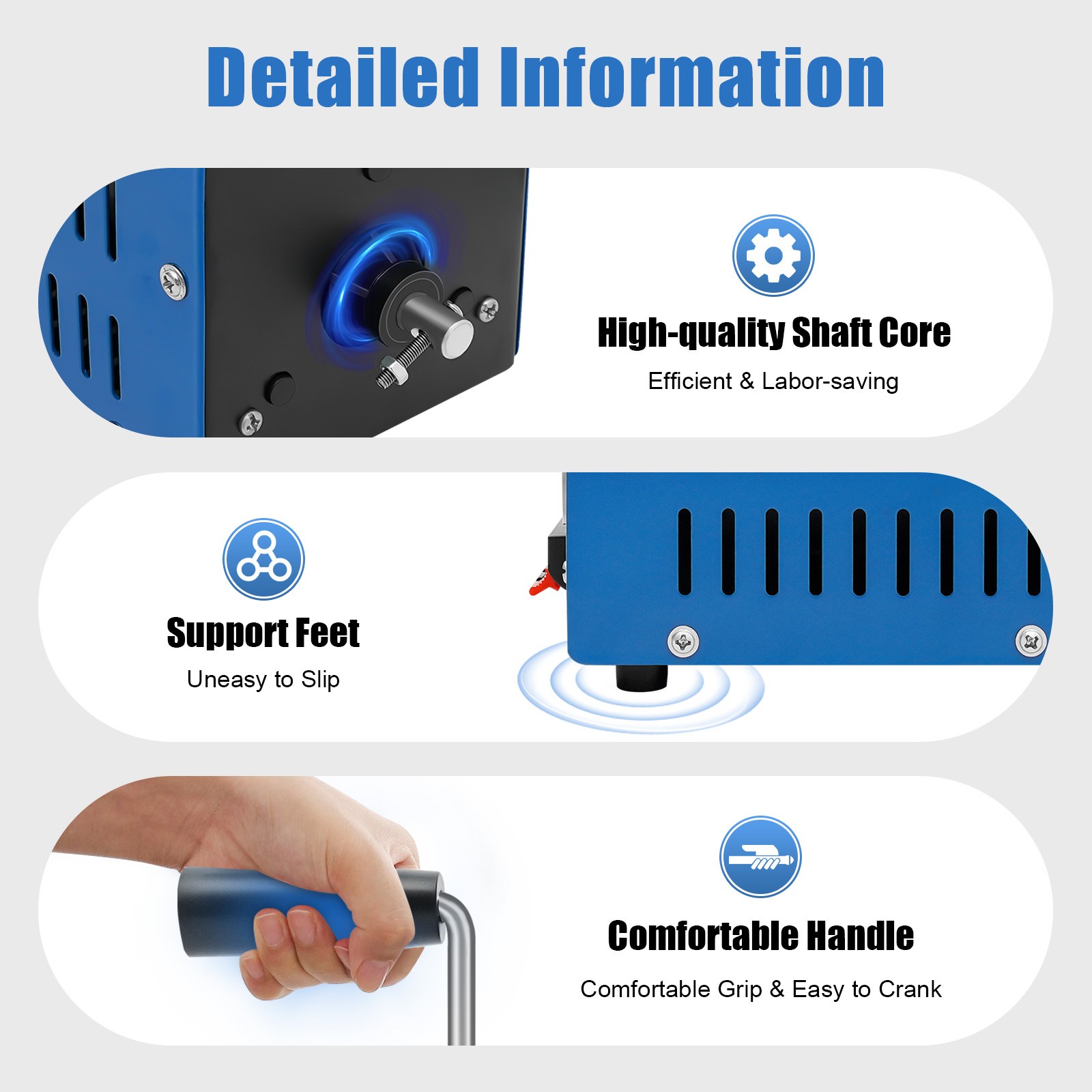 Emergency USB Manual Crank Generator Portable Hand Crank Dynamo Charger