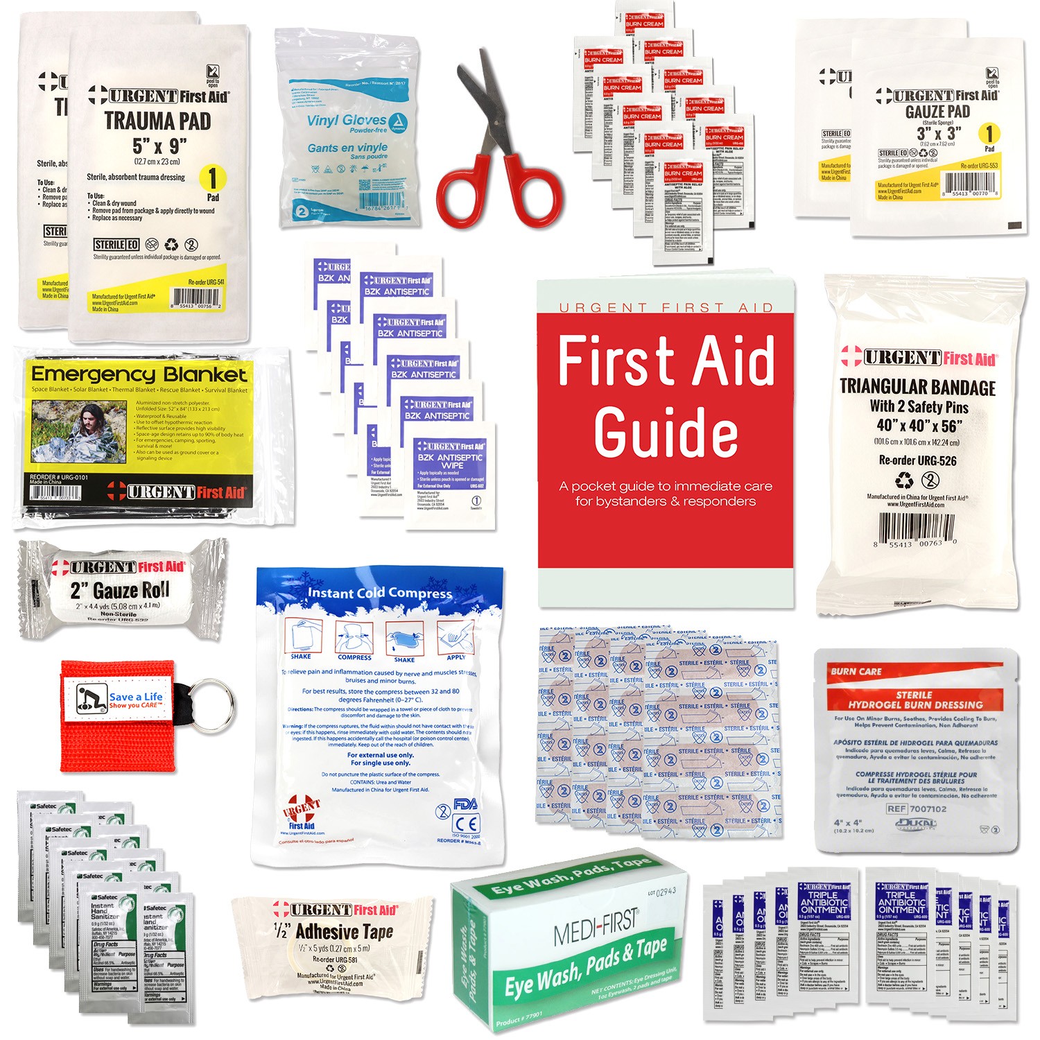 Guardian 10-25 Person First Aid Kit – Metal