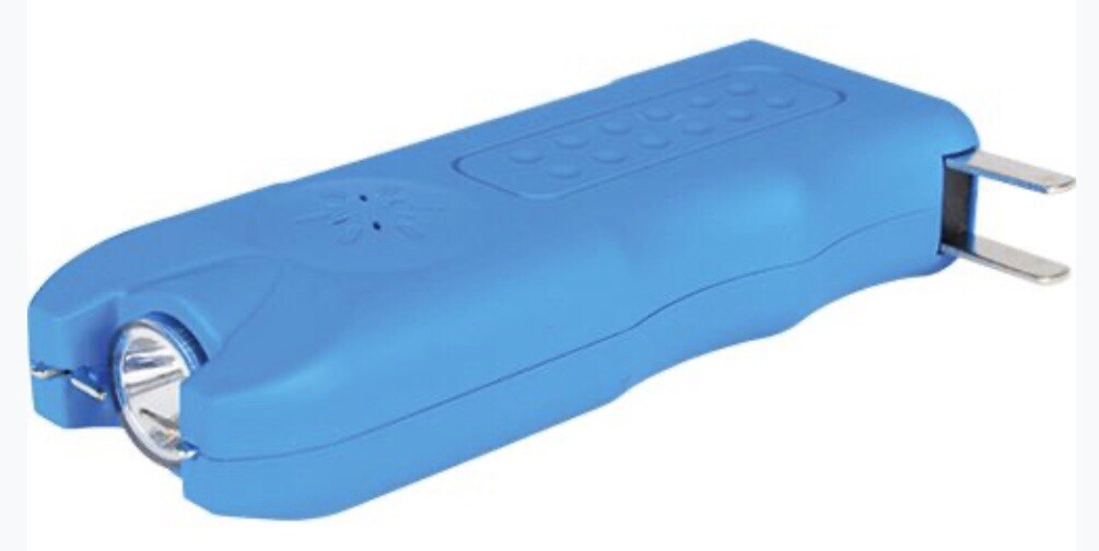SIREN ALARM LED MAX AMPS POLICE 911 Stun Gun 20 Million Mini Rechargeable FLASH