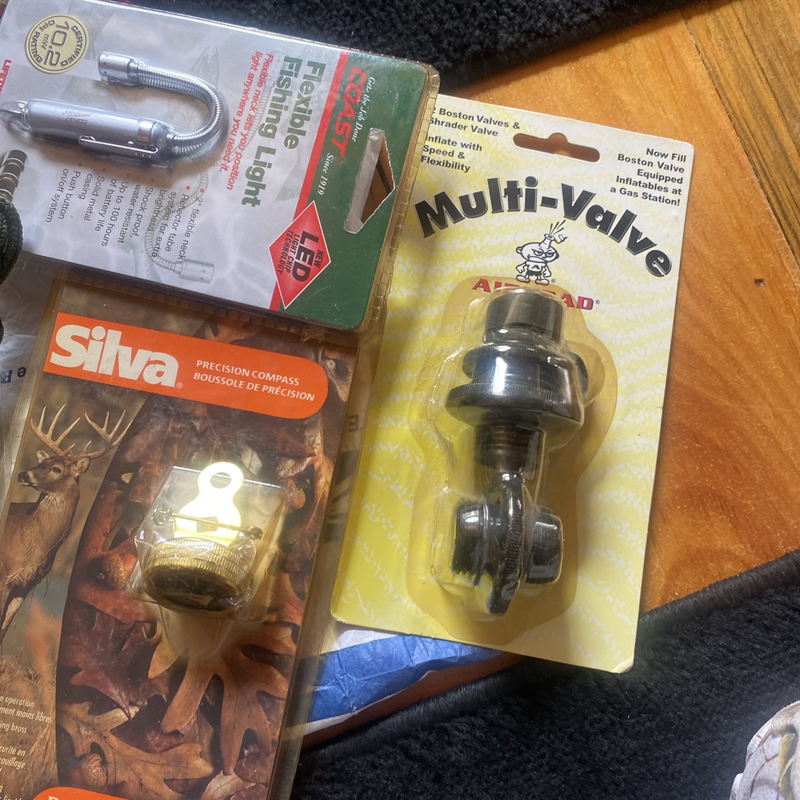 Lot Camping,Car,Hiking,compass, firestarter, snake bite mosquito Light CL7