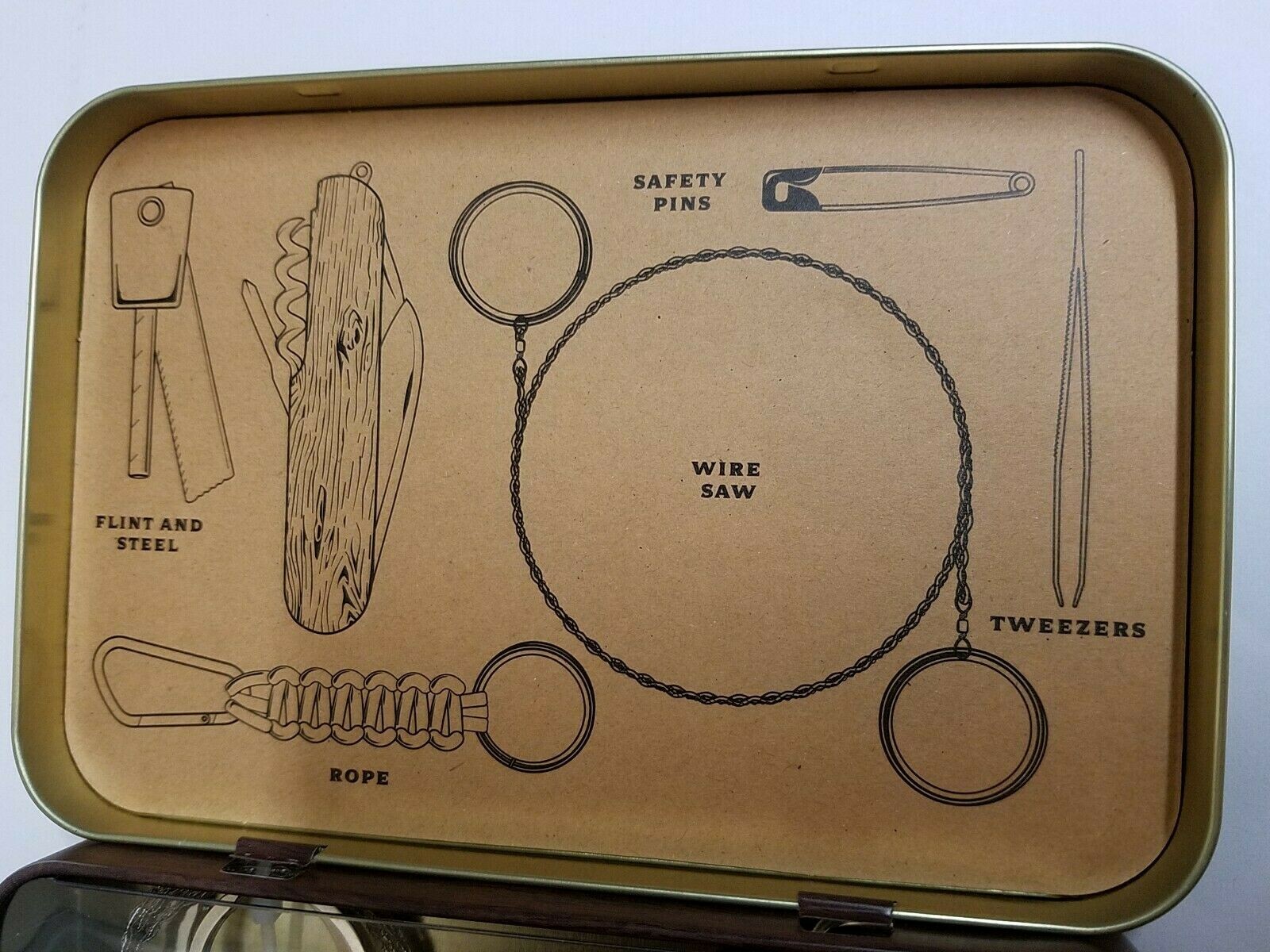 Merchants Distinction No 143 Survival Kit Camping Adventure Hunting Tools