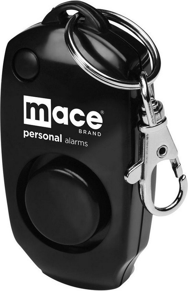 Mace Black Personal Alarm 3″ x 1.5″ x 0.75″ Press Front Button w/ Key Ring 80738