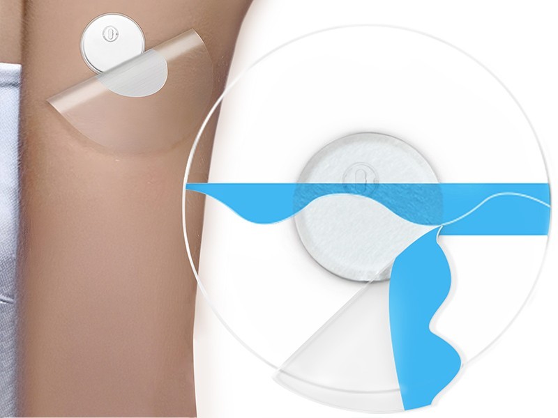 2-50pcs For Freestyle Libre Sensor Covers Waterproof Breathable Adhesive Patches