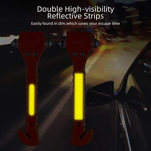 20 Pack Emergency Window Breaker & Seat Belt Cutter, Safety Hammer Survival Tool