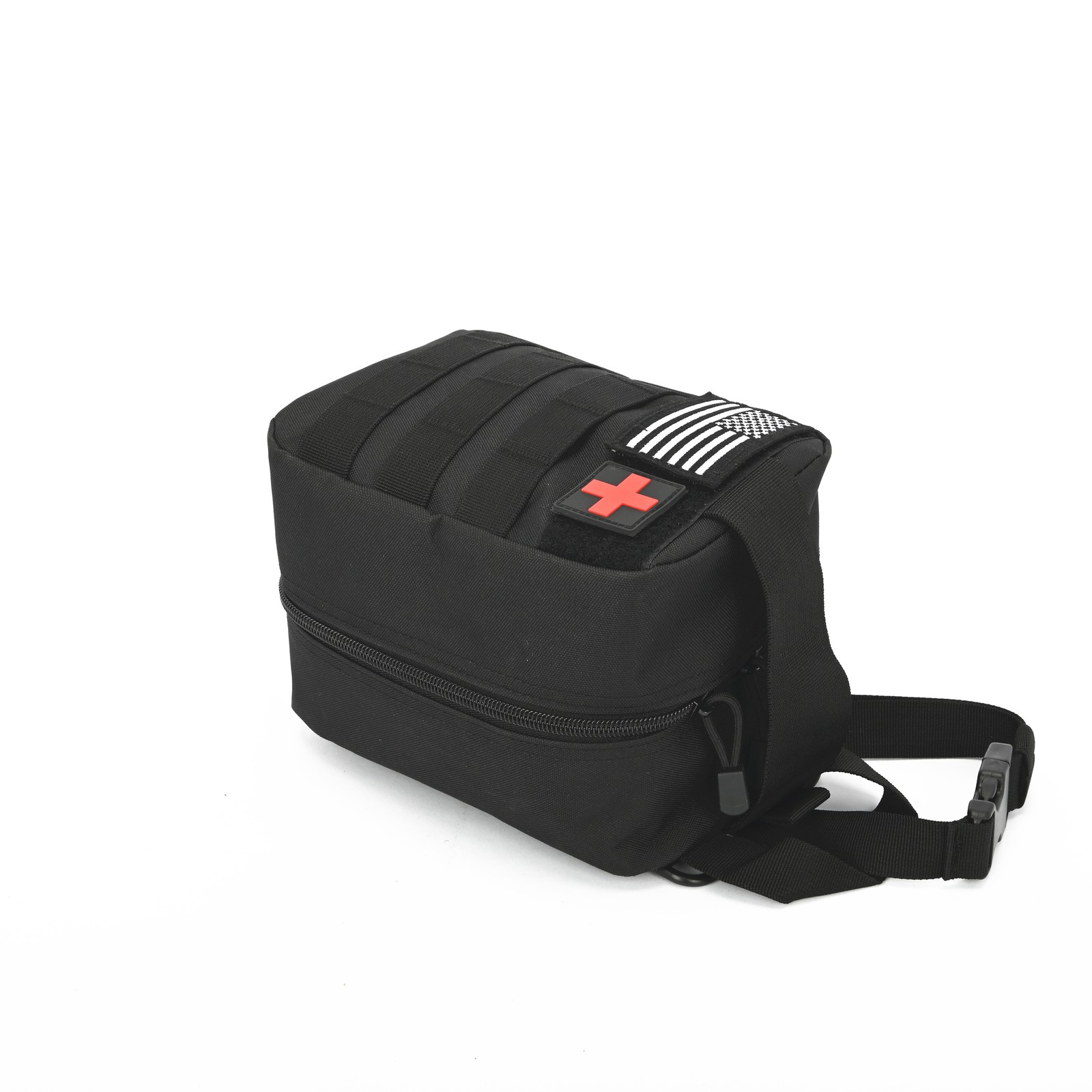 Outdoor Survival Kit Bag Emergency First Aid Bug Out Military Prepper Kits 69Pcs