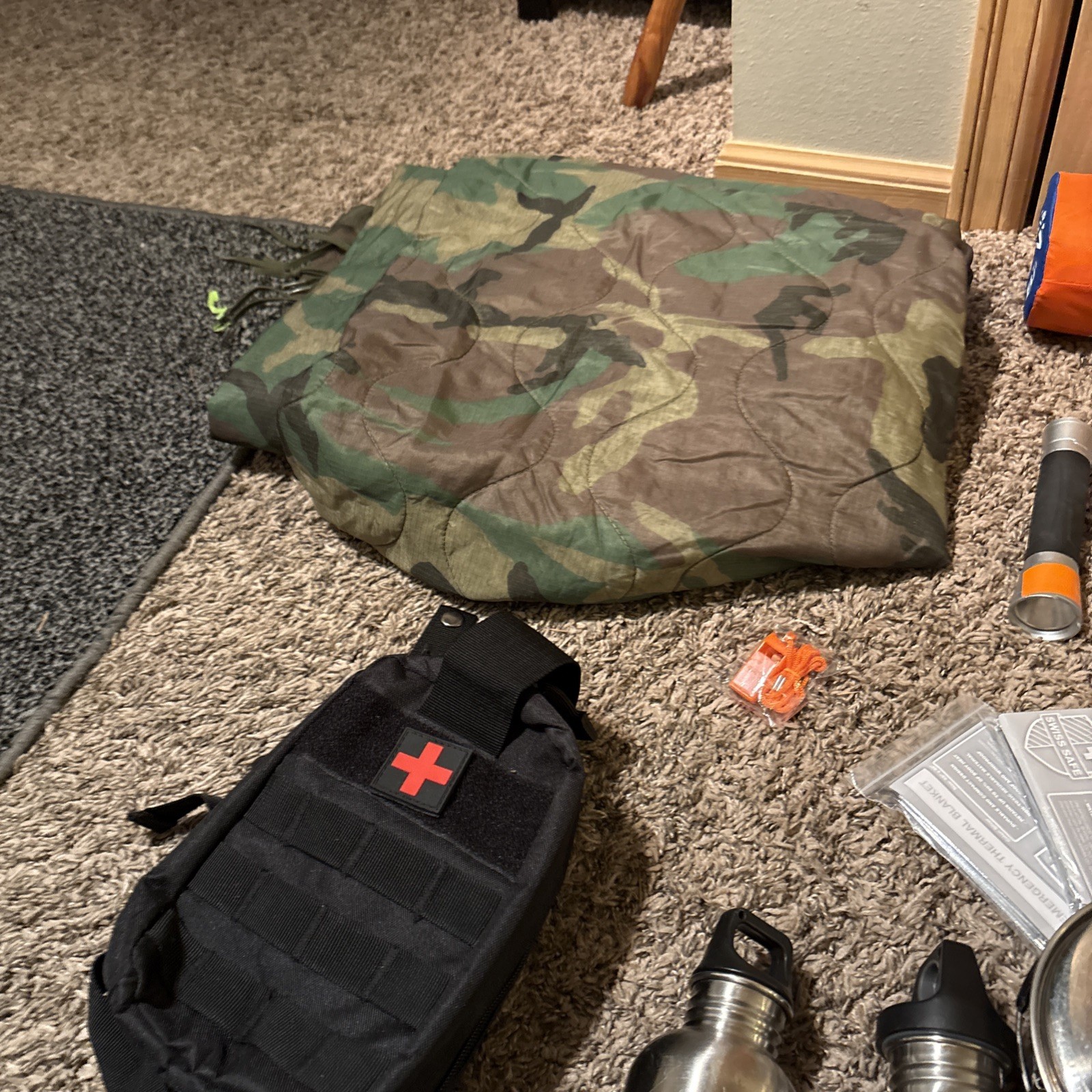 Bug Out Get Home Emergency Survival Edc Bushcraft Hiking Ultralight Bag Wife Kid