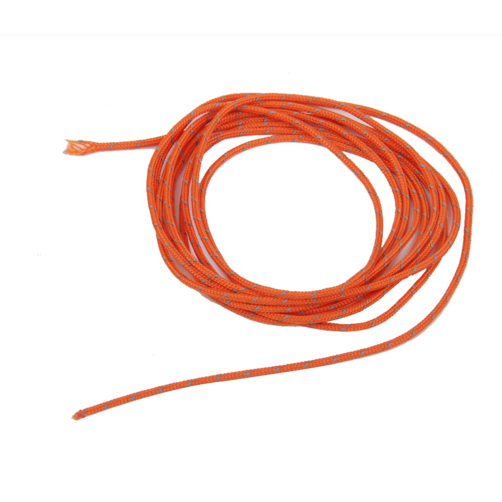 10 Pieces Tent Clamp Snap Clips + 20m Tent Guy Line Rope Cord Paracord