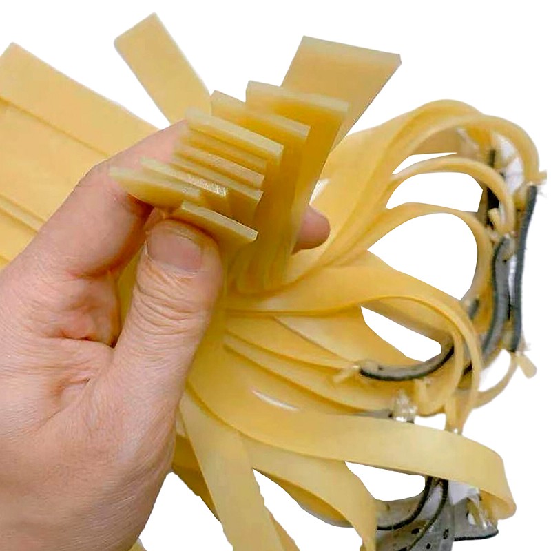 4Pcs 1/1.2/1.2/2mm Shooting Rubber Bands Hunting Slingshot Flat Rubber Bands
