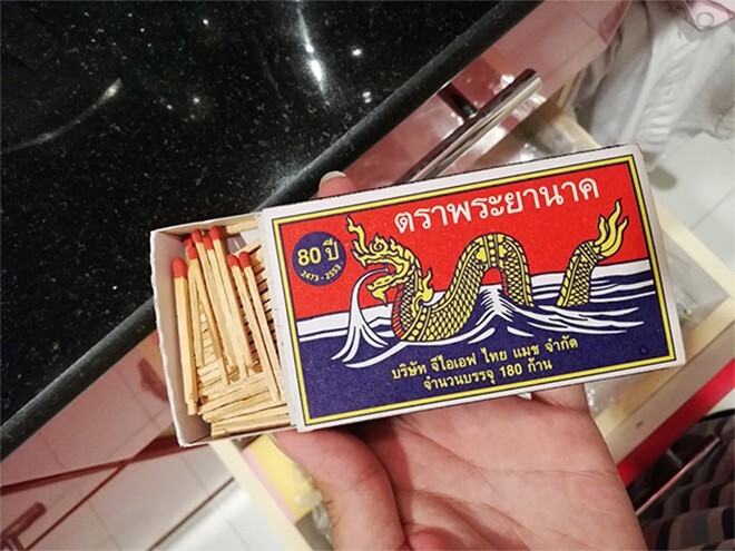 Red Stick Original Phrayanak Thai Wooden Matches Cigar (10Boxes)
