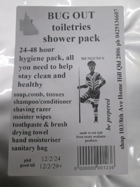 Emergency,Survival,bug out,toiletries shower pack 24/48 hour,, 5 year shelf life