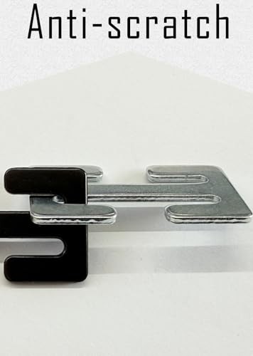 Chenxiran Stainless Steel E-Clips Universal Strap Buckle for Backpacks & Gear