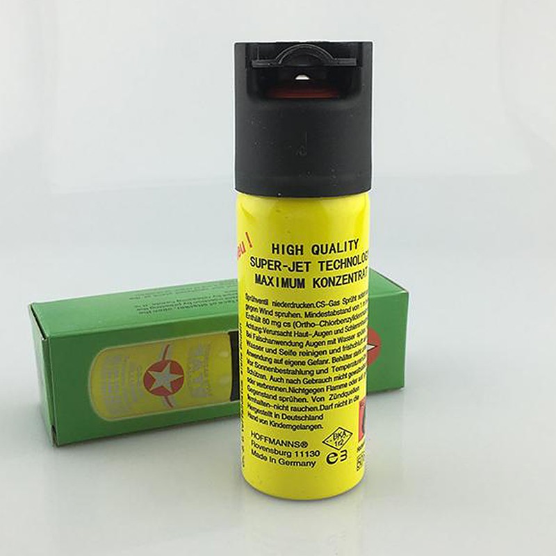 4 Pack Prosecure Pepper Spray 0.68oz Self Defense Safety Lock Security