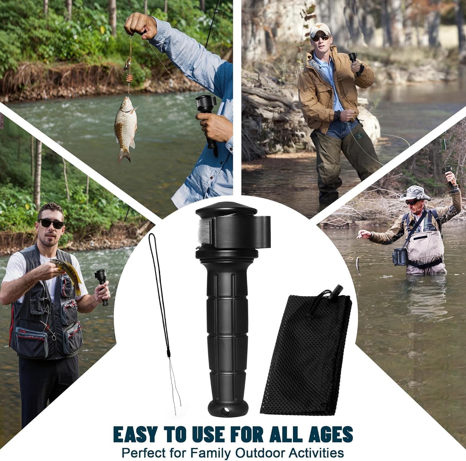 2.0 Backpacker Survival Fishing Kit, Emergency Lightweight Fishing System for…
