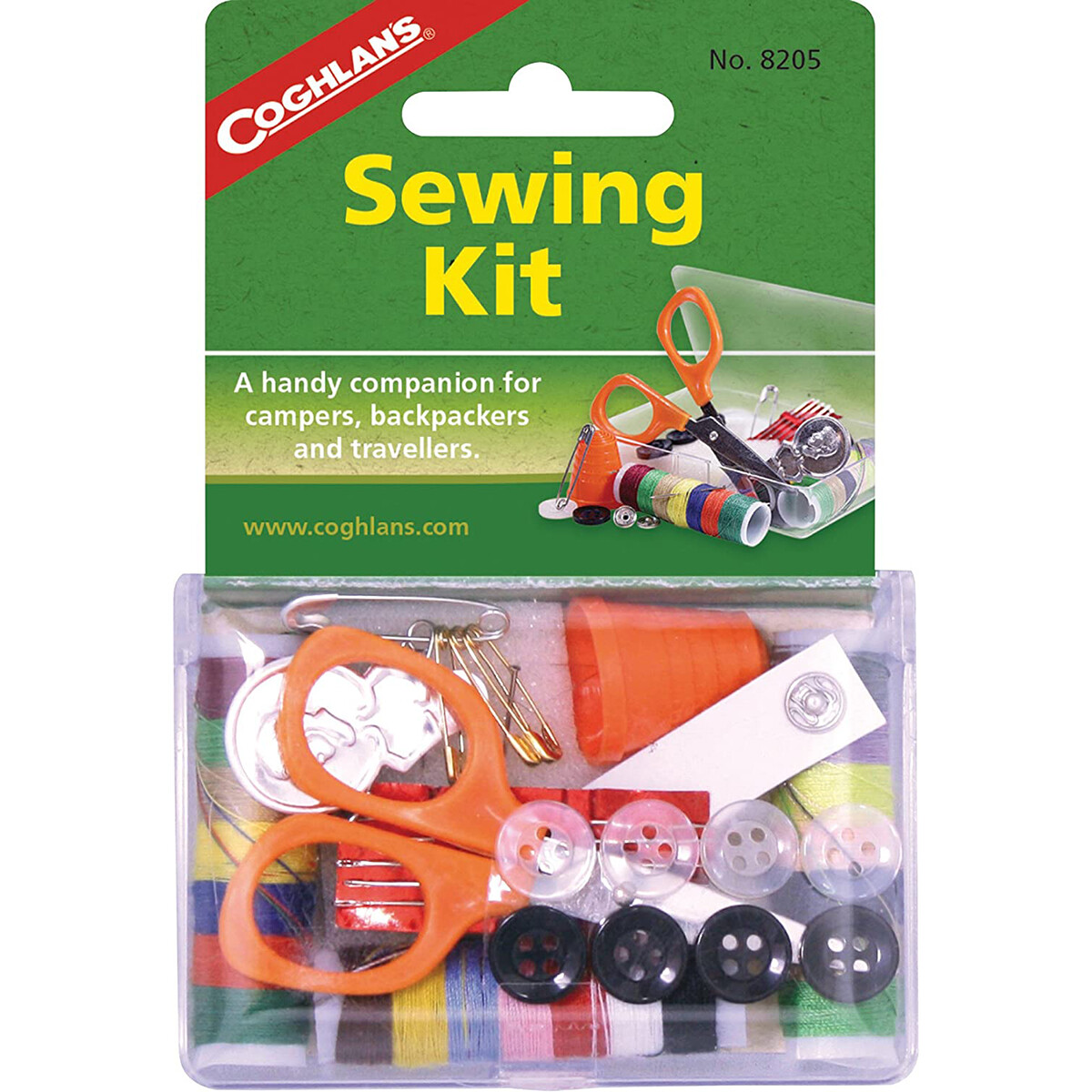 Coghlan’s Sewing Kit (28 Pieces), Emergency Repair Set for Campers & Backpackers