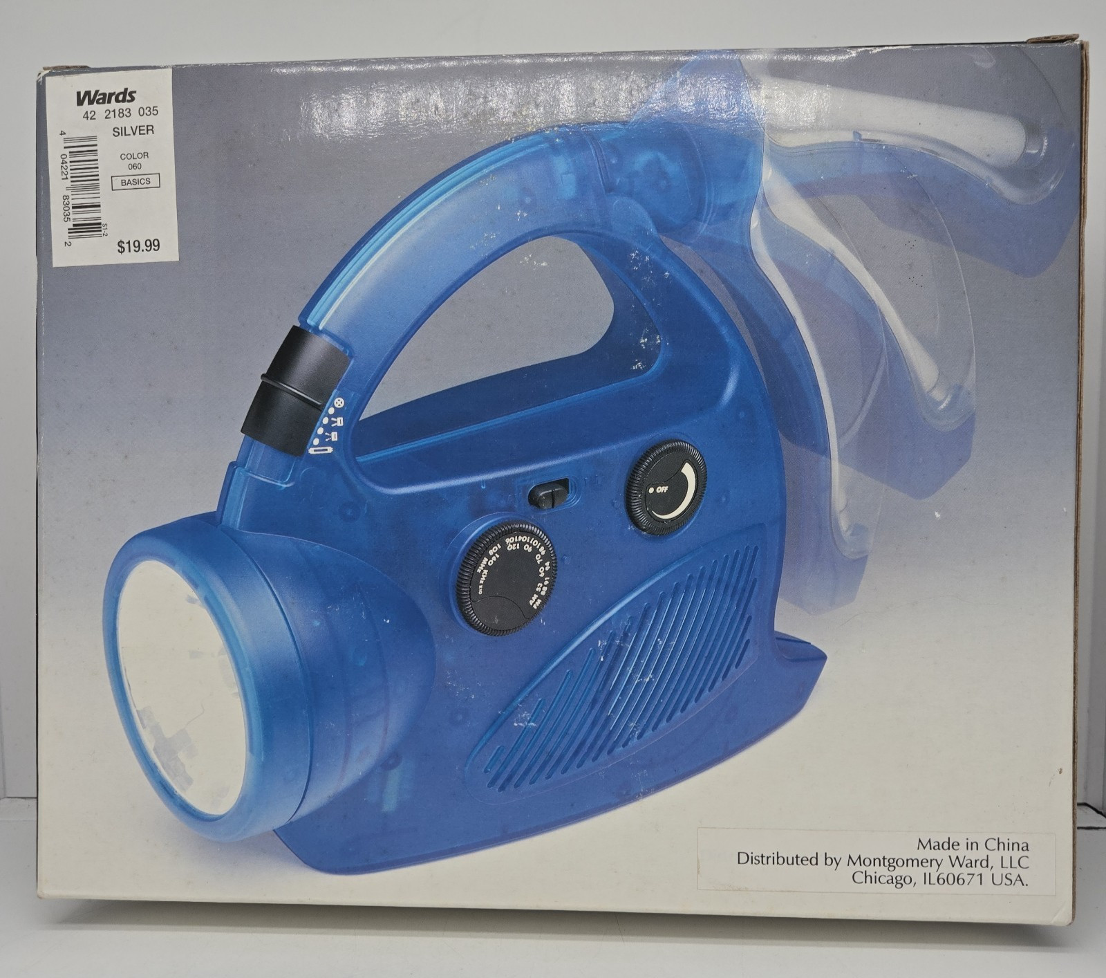 AM/FM Radio & Fluorescent Lantern New In Box w/Spotlight Siren Alarm Table Lamp