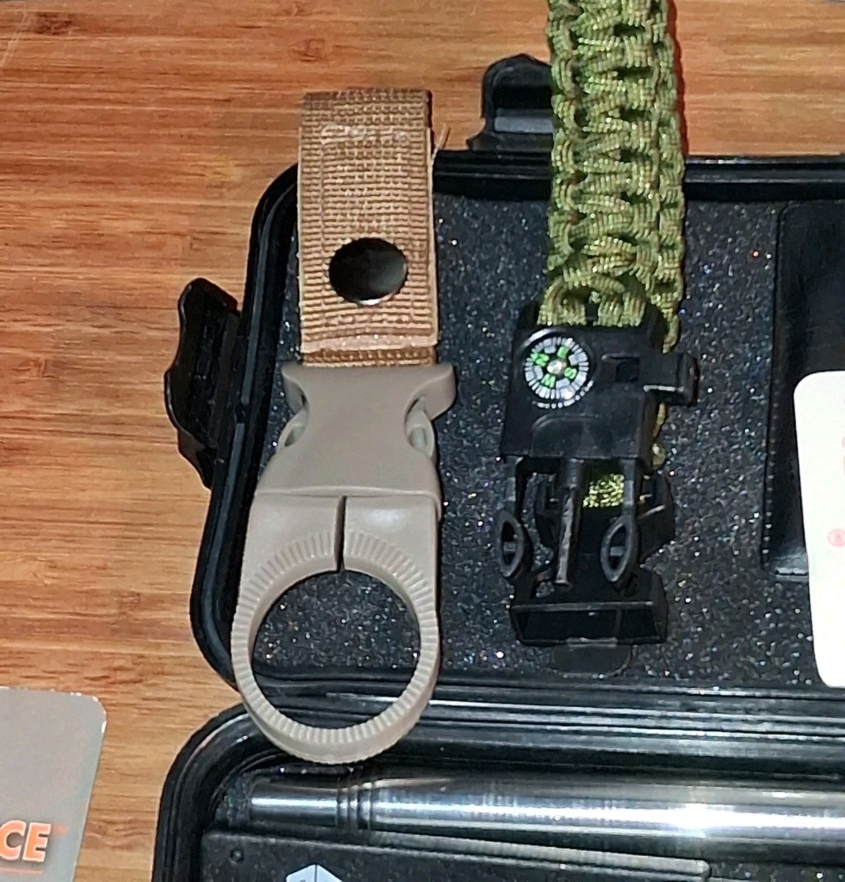 Survival Kit 11-in-1 Camping Hiking BackPacking Knife Flashlight Multi-Tool Fire