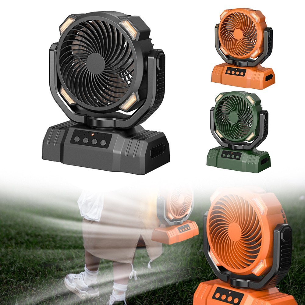 Adjustable Airflow Camping Fan Lightweight Design Great for All Seasons