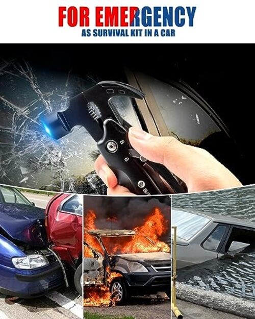 Valentines Day Gifts for Him, 12 in 1 Multitool Hammer with Gifts for Men
