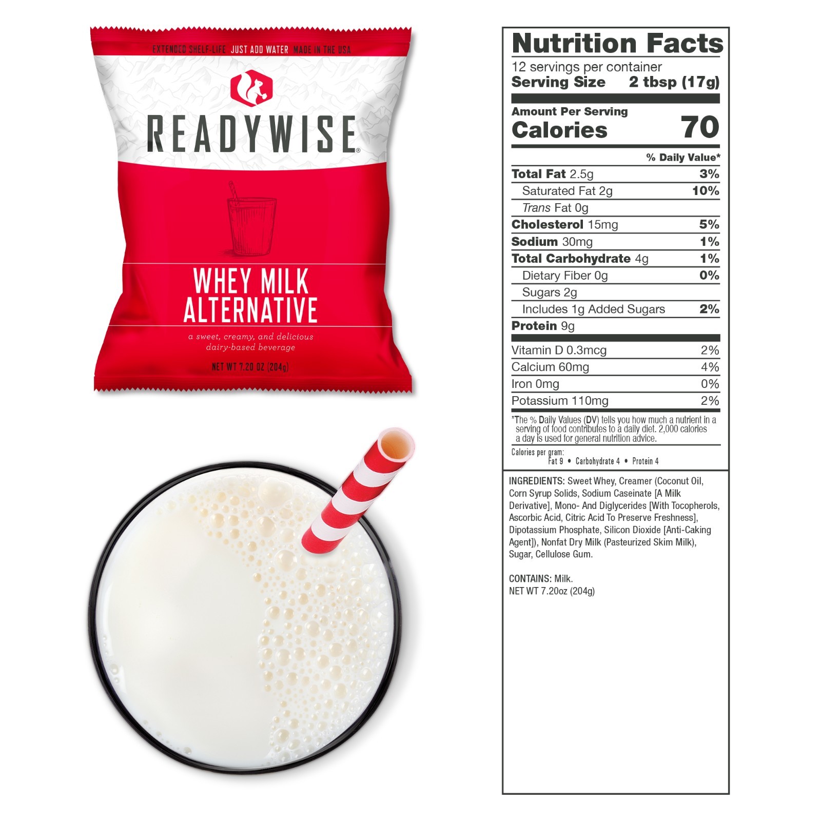 ReadyWise 64 Piece Survival Backpack Bug Out Bag Emergency Kit 5 Day Food