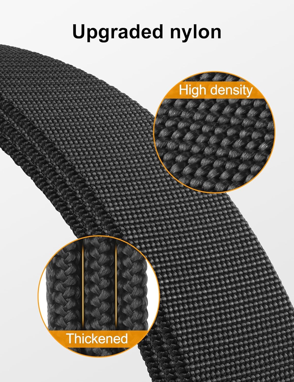 JUKMO Tactical Belt Men Stretch Military Nylon 1.5in