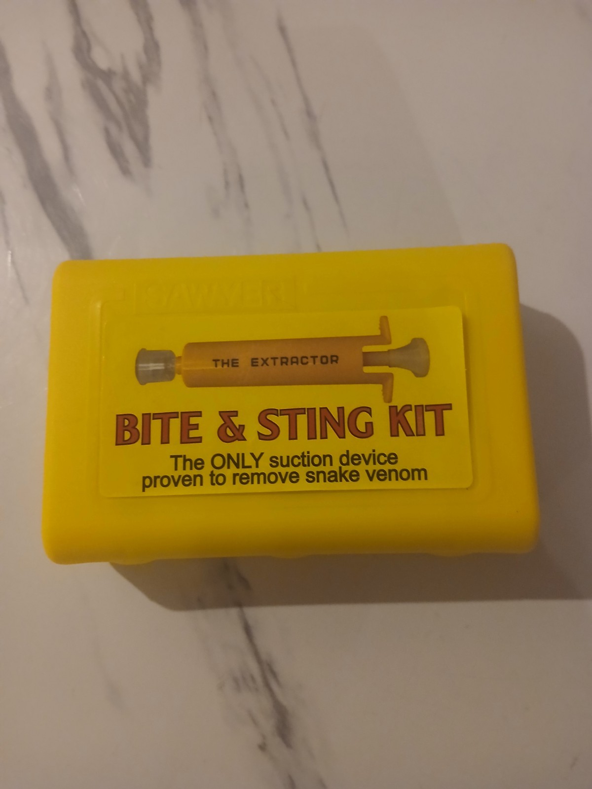 Sawyer The Extractor Bite and Sting Kit. Camping First Aid Supplies