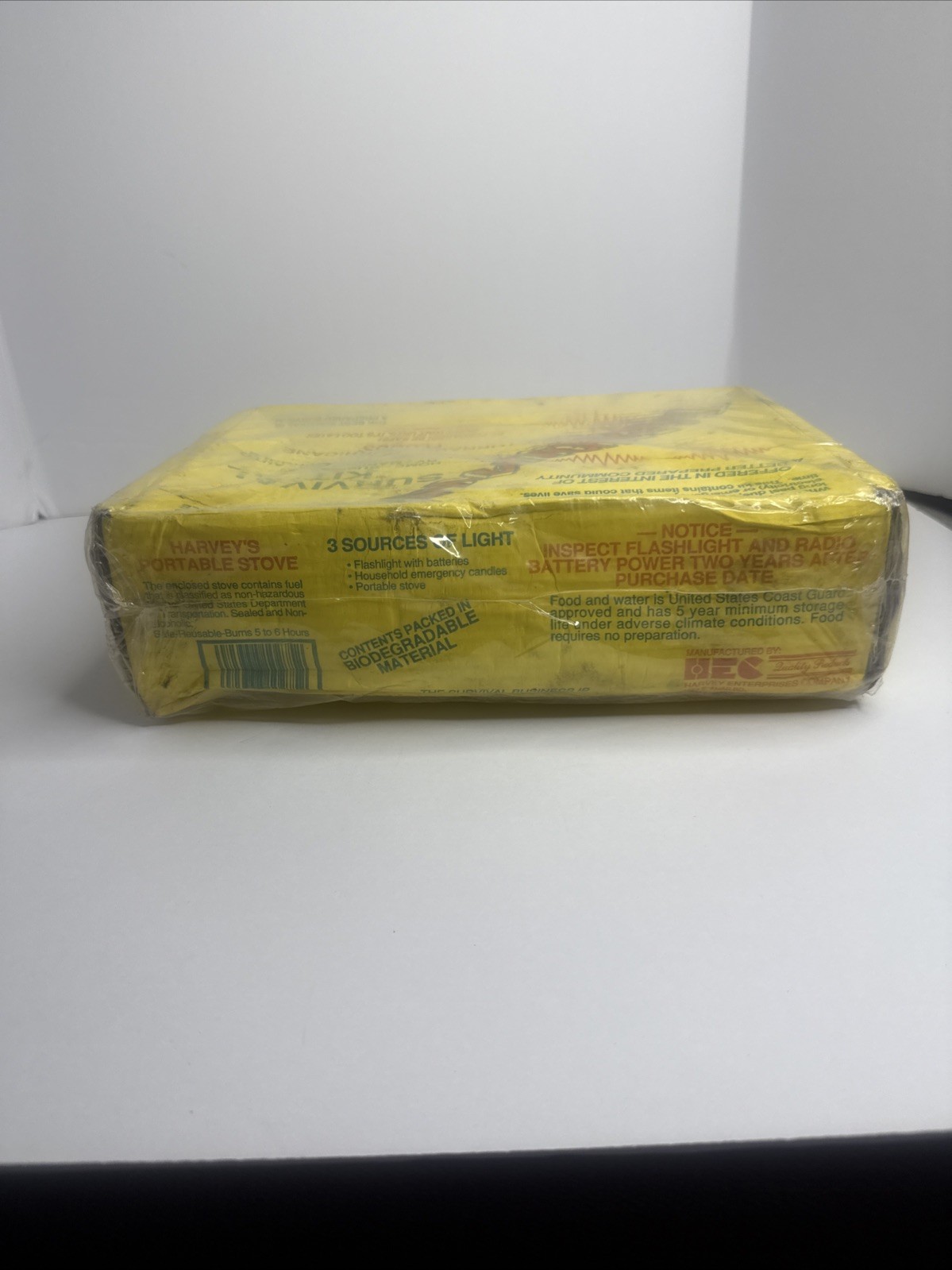 VTG Earthquakes Tornadoes & Hurricanes Survival kit Harvey Enterprises Co. 1989