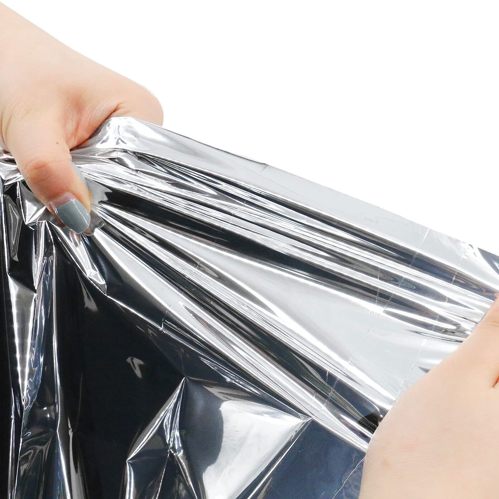 4 Pack Emergency BLANKET Thermal Survival Safety Insulating Mylar Heat 84″ X52″