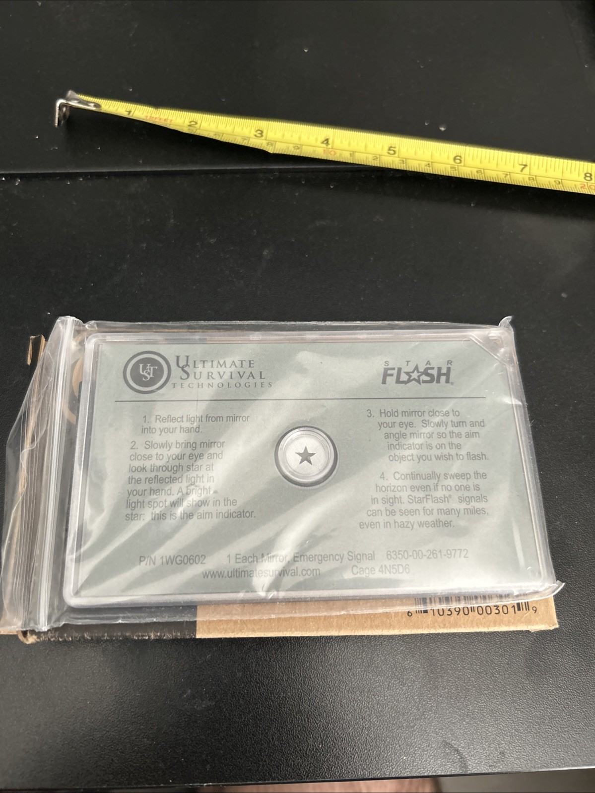 Ultimate Survival Technologies Starflash Emergency Signal Mirror 5X3