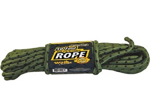 Camo Rope 3/8″ Braided 50ft Camouflage Utility Camping Hunting Rope
