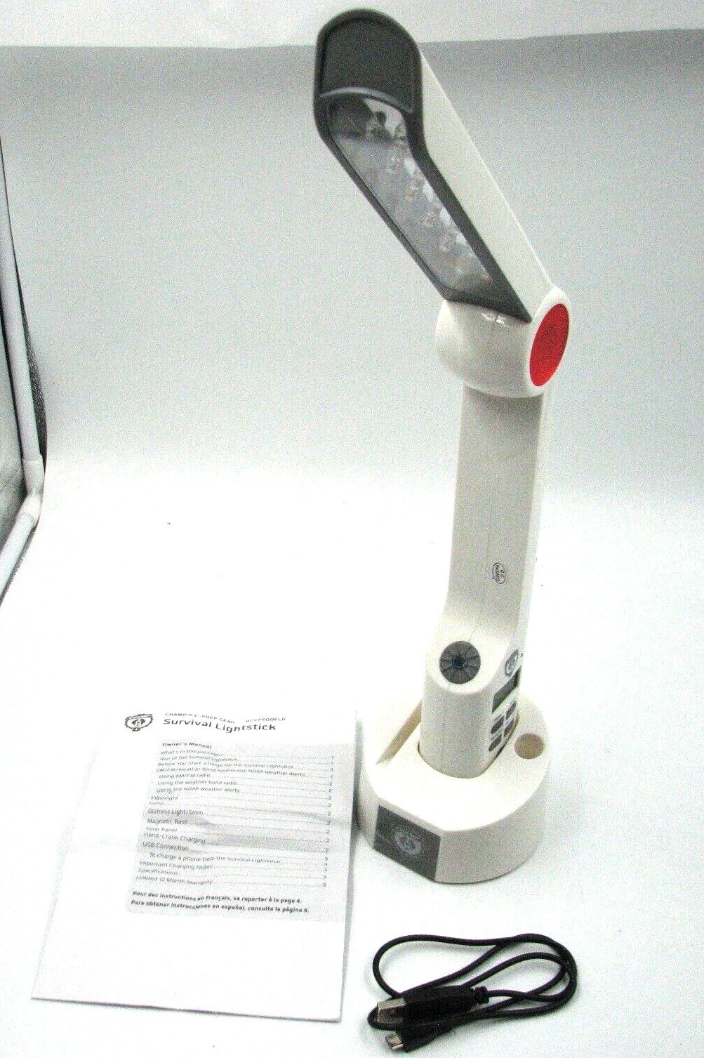 CHAMP RCEP500FLR 10 – in-1 Survival Light Stick
