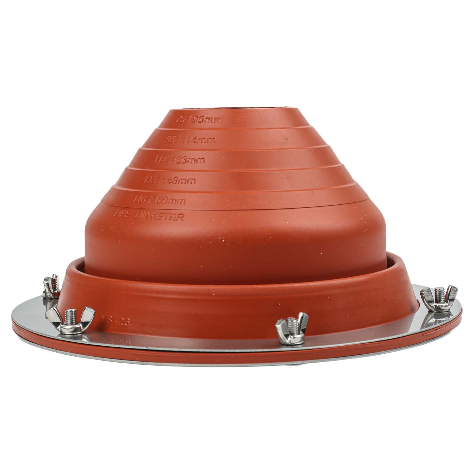 Adjustable Hole Size For tent Stove Flue Kit for Custom Fit 95mm 114mm