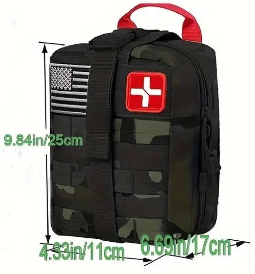 Emergency Survival Kit First Aid Bug out Military Prepper Kit 250 Piece Set $98