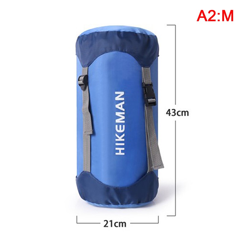 Compression Sleeping Bag Stuff Sack Waterproof Ultralight Outdoor Storage BN8