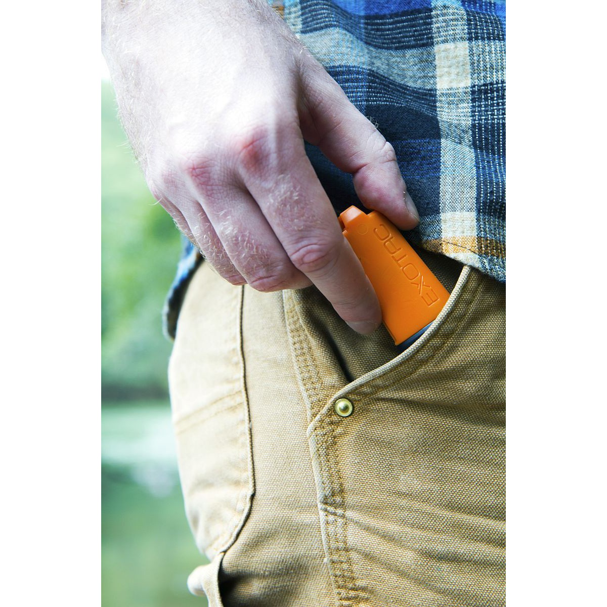 Exotac fireSLEEVE Ruggedized Waterproof Lighter Case with Lighter