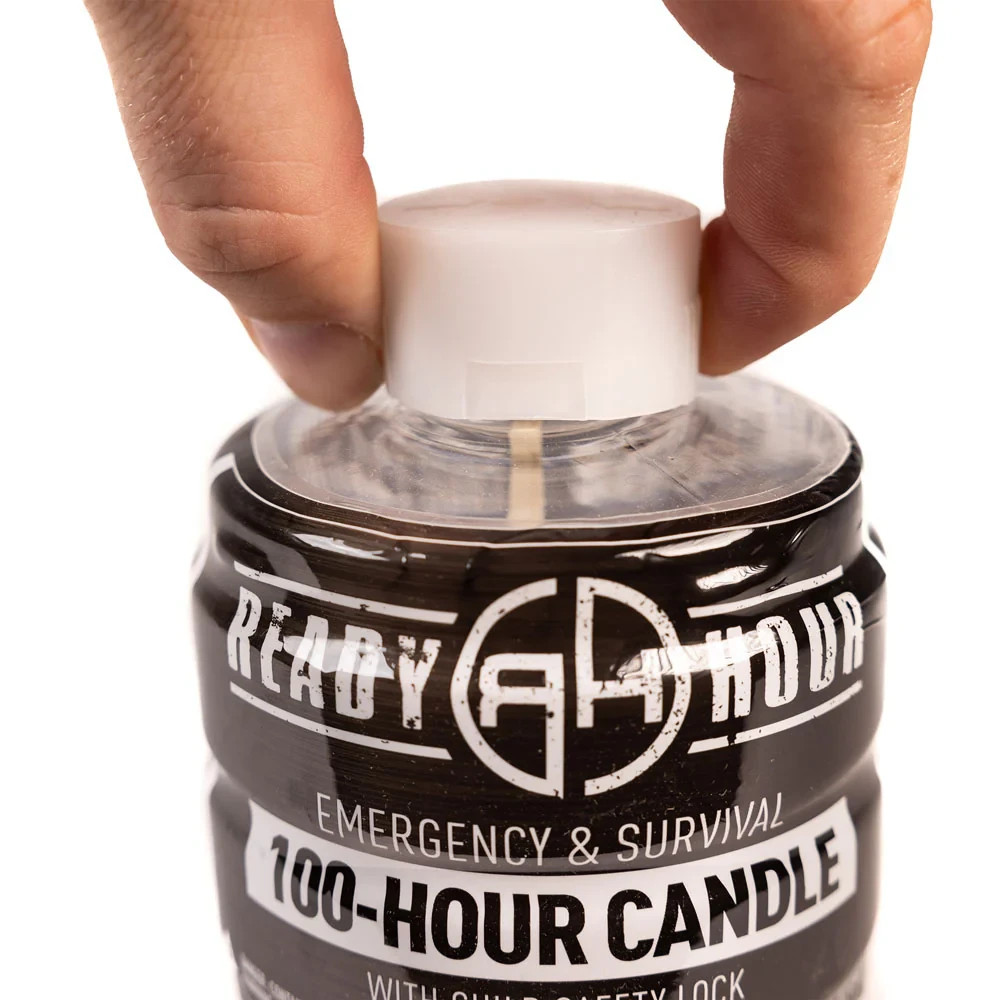 3 Pack Ready Hour Emergency Survival Gear 100 Hour Candle Smokeless Odorless NEW