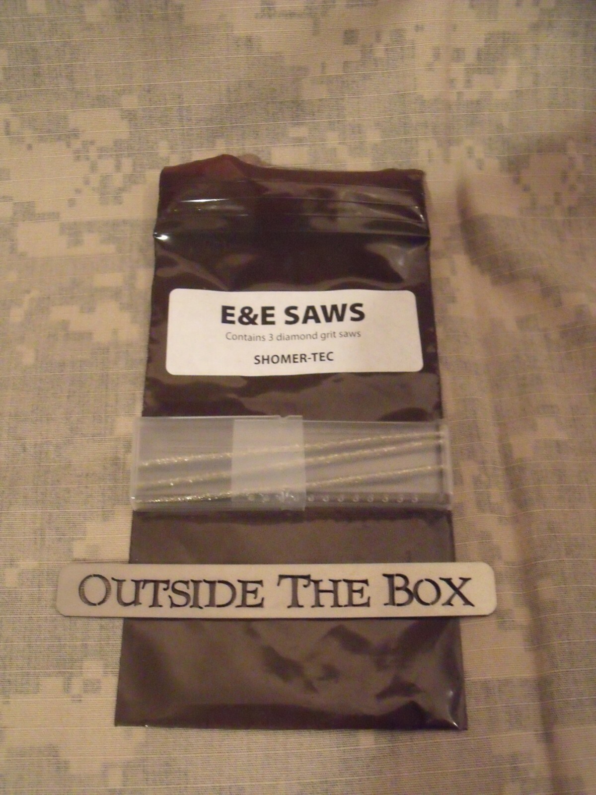 Emergency/Survival: E & E (Escape/Evasion) NEW VERSION! (3) Diamond Grit Saws