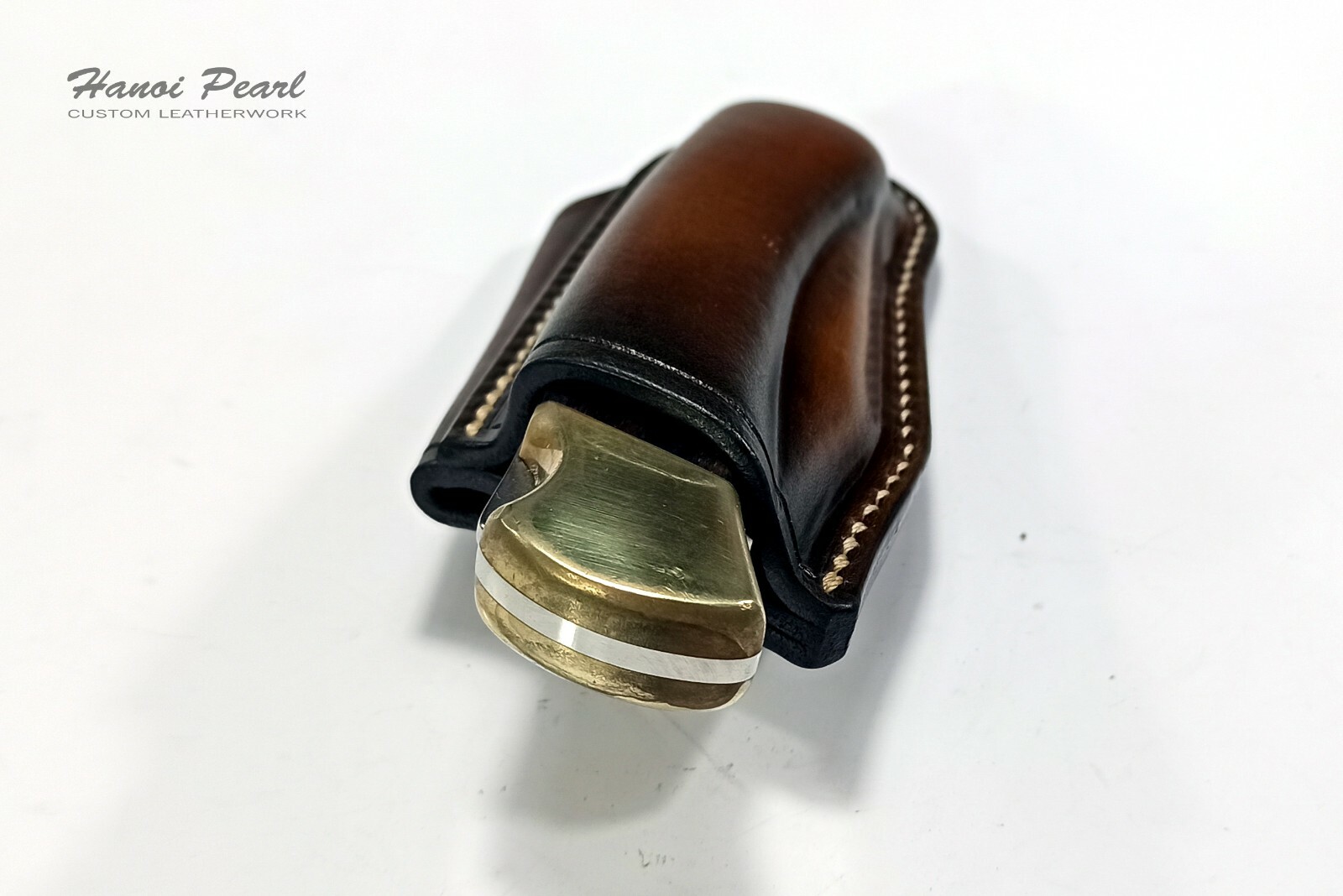 Buck 110 Hunter Sheath | Custom Cross Draw Scout Carry Leather Sheath