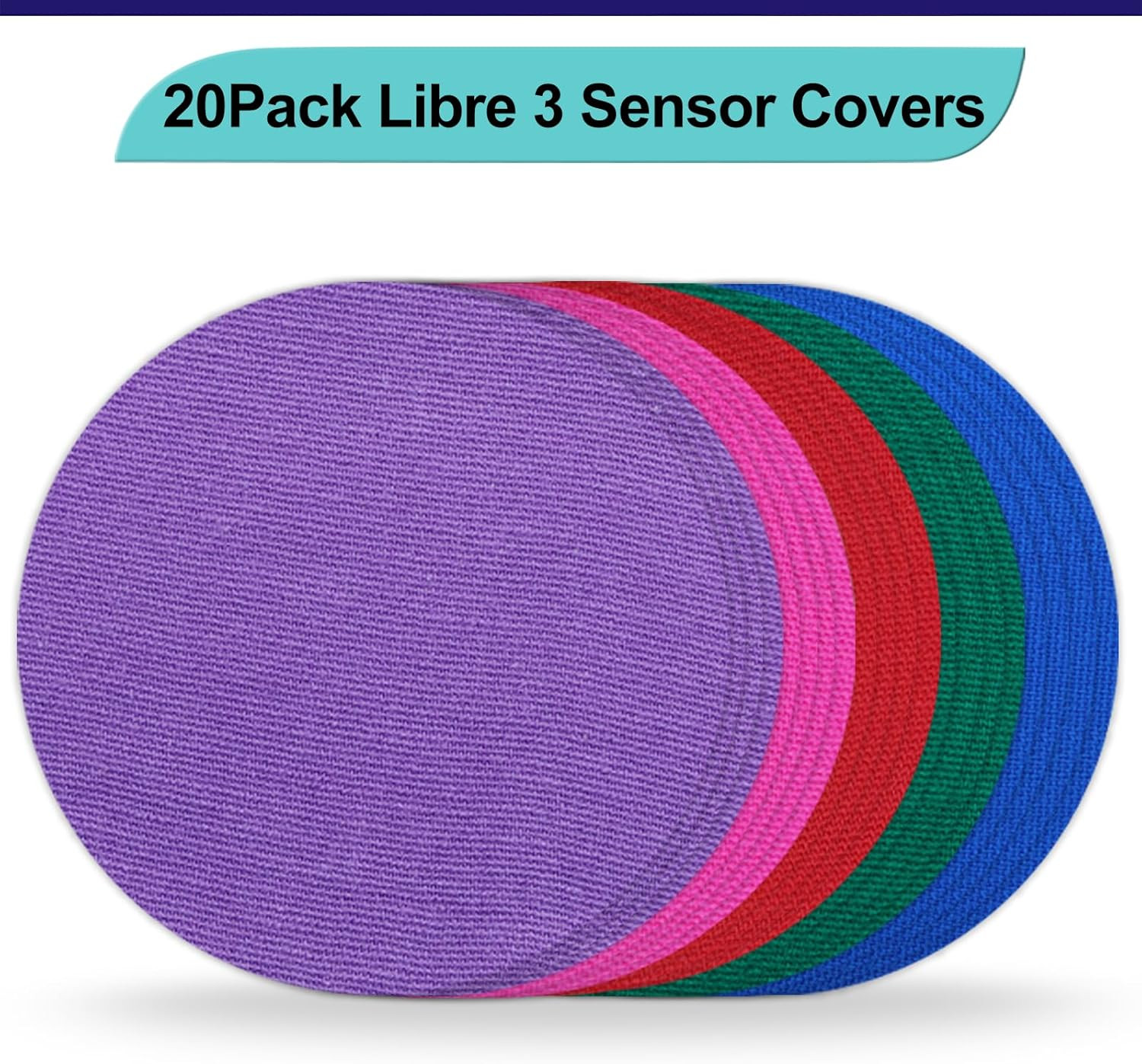 20Pack Libre 3 Sensor Covers,Waterproof Adhesive Patches for Libre 3 Plus,Flexib