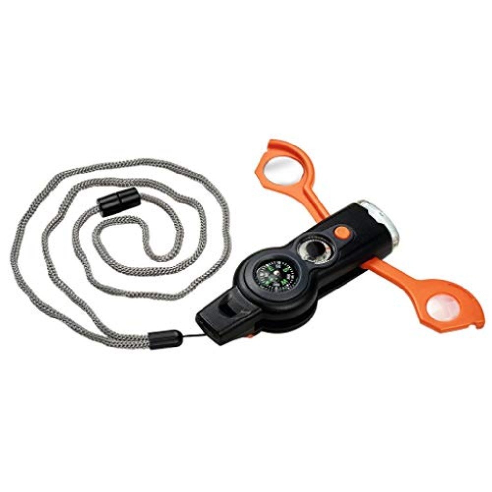 Loud Sound Signal Outdoor Tools Compact Design LED Light Function Weight: 26g