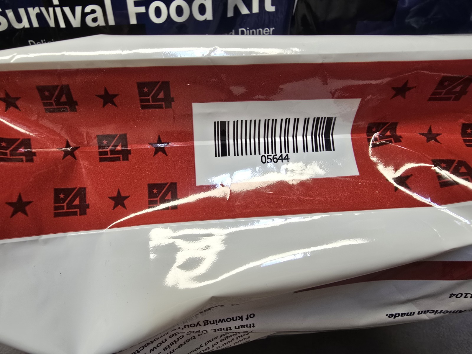4PATRIOTS 72 Hour Survival Food Kit Lot Of 3 Packages Backpacking Camping
