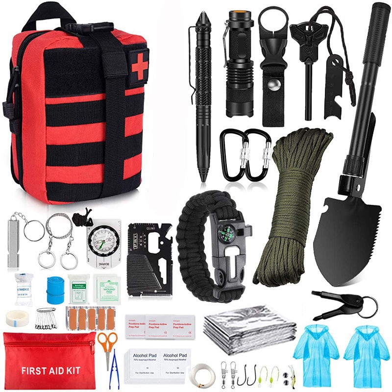 Tactical First Aid Kit Survival Military Medical Bag Practical Emergency Set