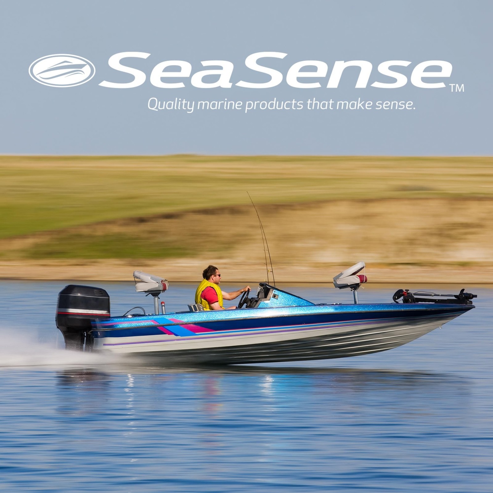 SeaSense Rope Cutting Gun for Fishing, Boating & Camping – 4’ Cord,