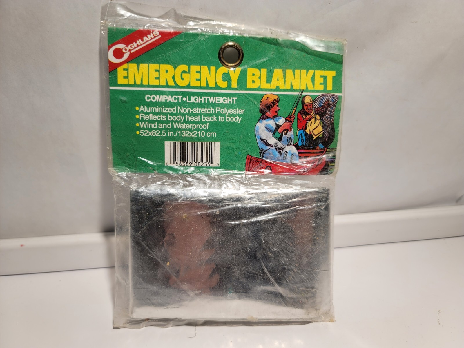 Vintage 1995 Coghlan’s Emergency Blanket NOS 8235 Made In USA Survival