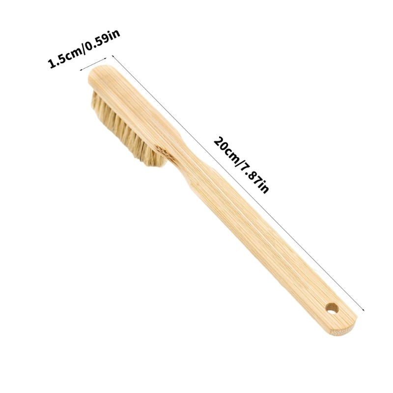 Bristles Climbing Brush with 7.87in Handle Hold Cleaner for Boulders