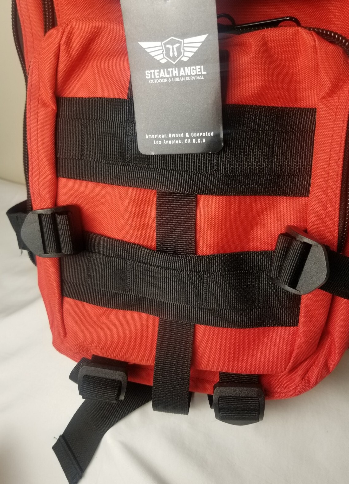 Stealth Angel Survival Backpack Emergency Survival Kit – New Not Complete.