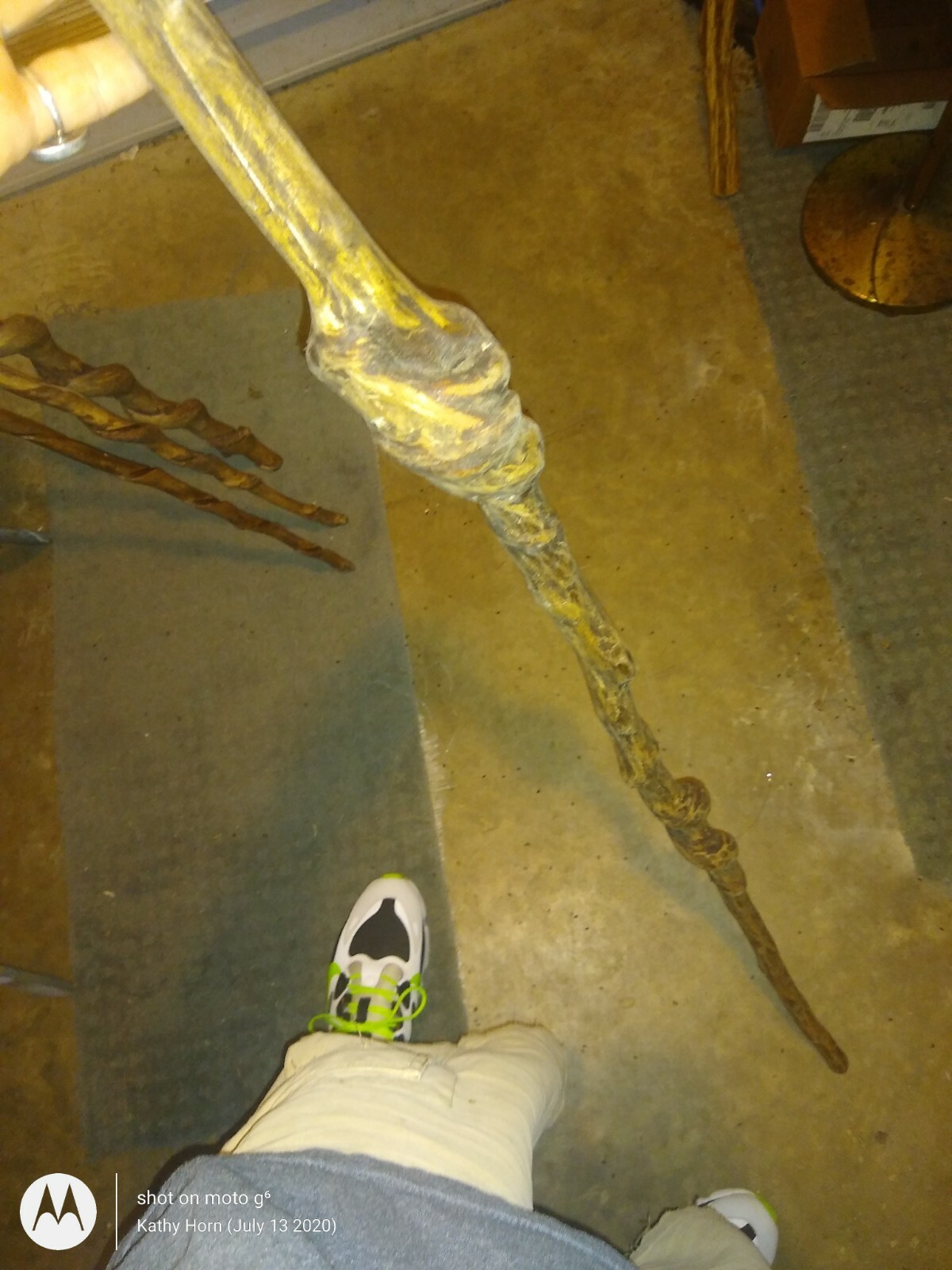 cane   walking stick. Climbing gear. Hiking gear support all original safety
