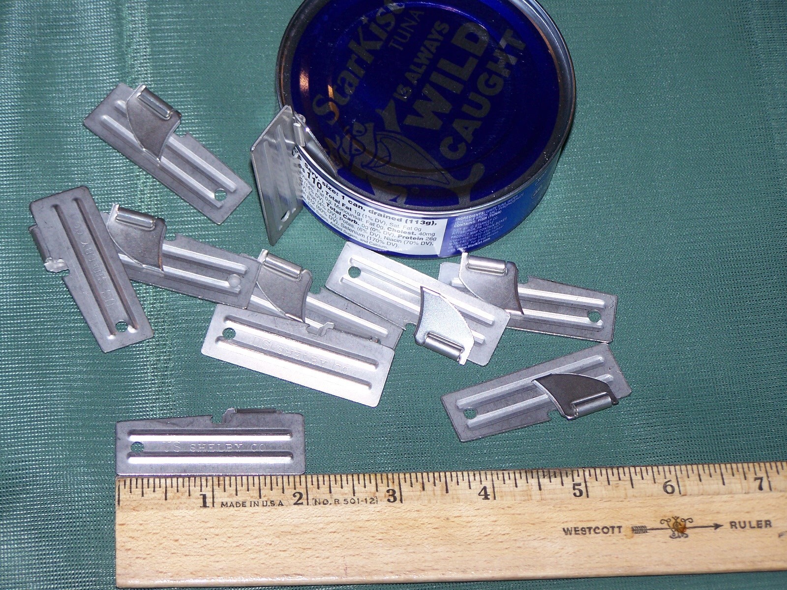 P51 Can Opener 5 Pack Shelby Co USA for Survival Scout Camping Military Hiking