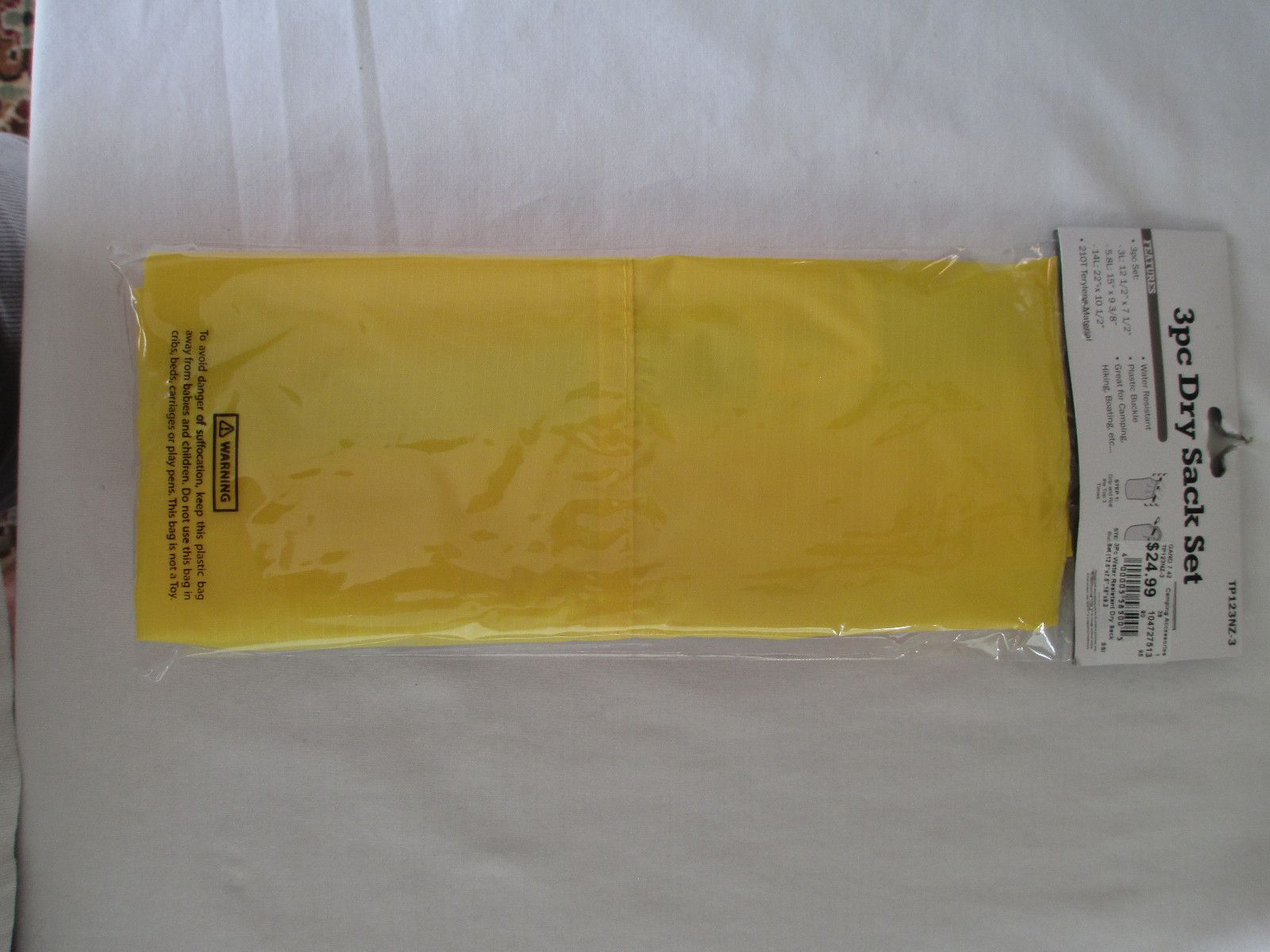 SE 3 PACK DRY SACK – WATER RESISTANT CAMPING / OUTDOOR BAG – 3 SIZES
