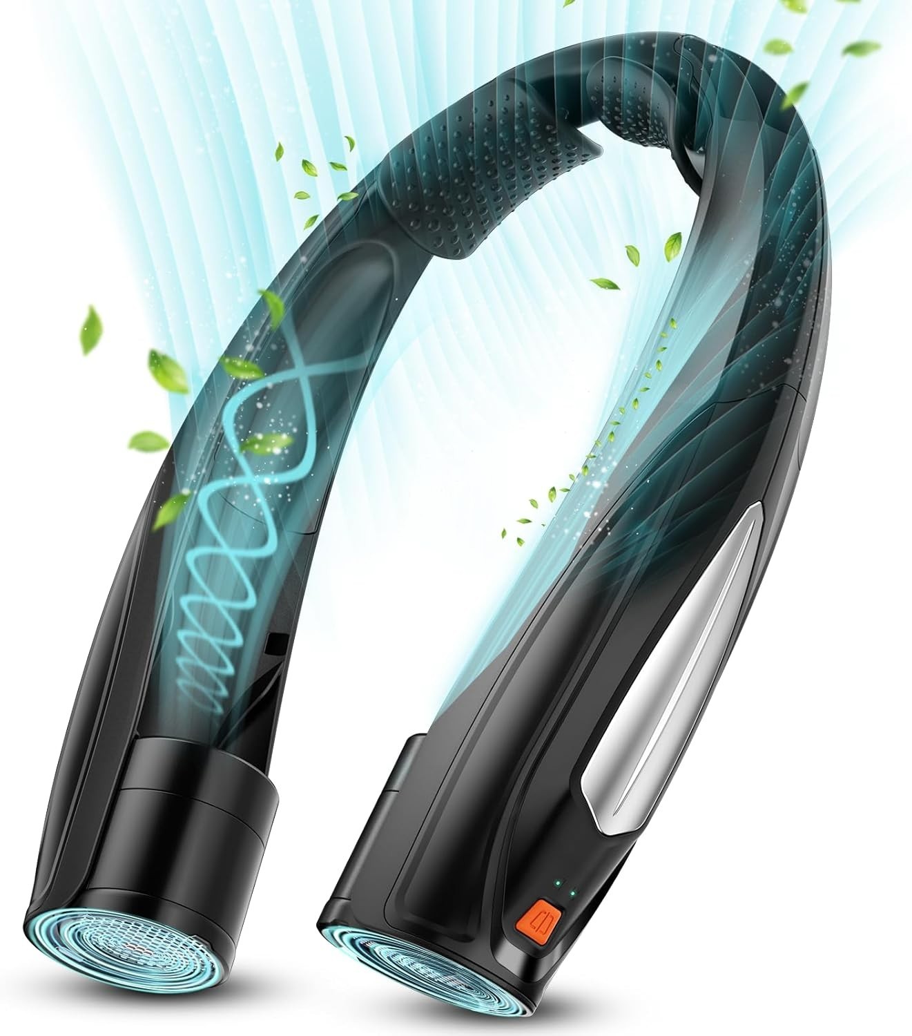 AI Neck Fan, 6 Speeds Adjustable Portable Personal Fan Rechargeable, 6000 mAh…