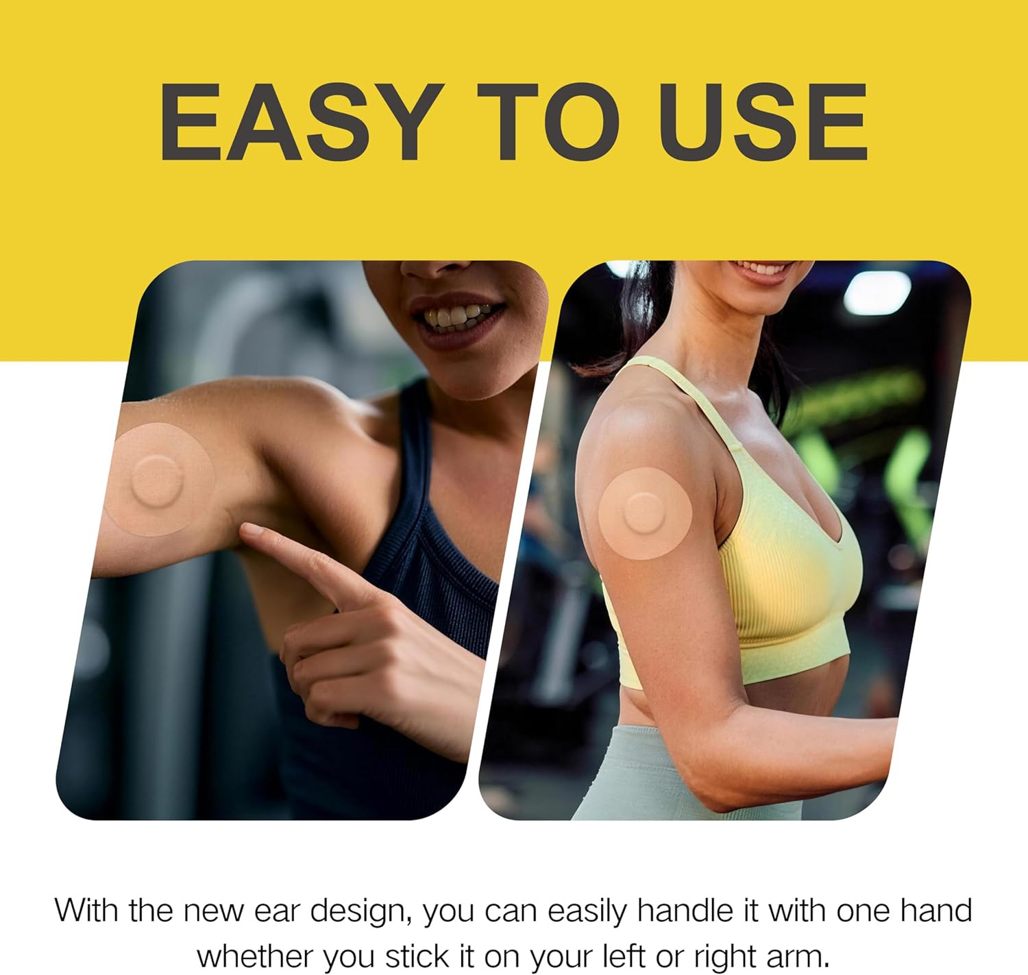 Freestyle Adhesive Patches 20 Pack, Sensor Covers for Freestyle Libre